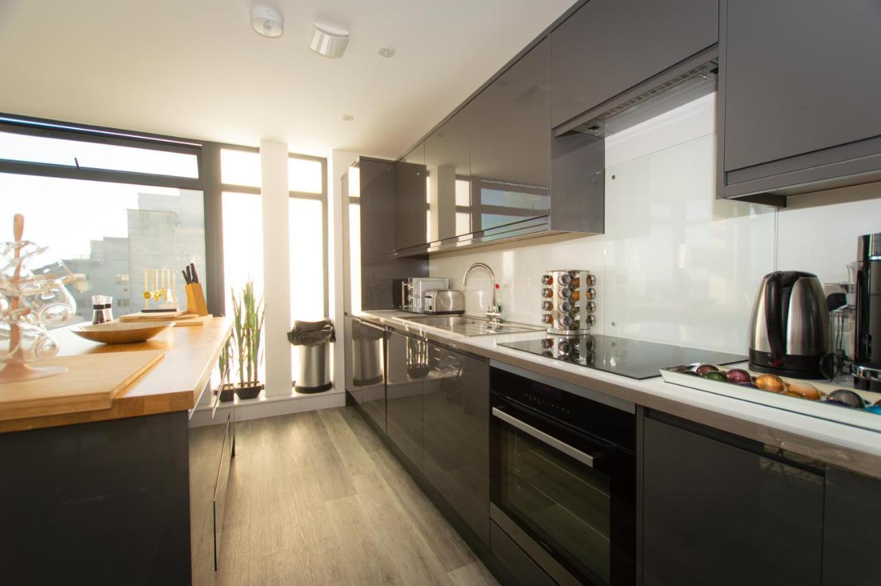 * Panoramic Penthouse With Sea & City Views Bournemouth Kültér fotó