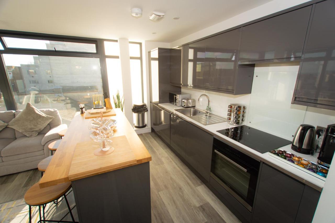 * Panoramic Penthouse With Sea & City Views Bournemouth Kültér fotó